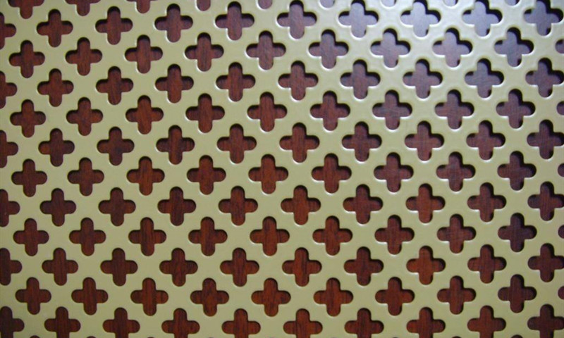 1060鋁板沖孔板產品展示