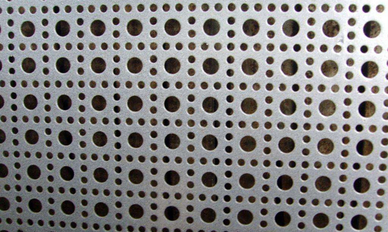 1060鋁板沖孔板產品展示