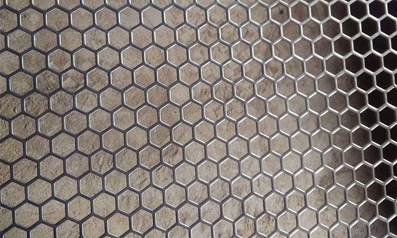 六角孔鋁板沖孔板產(chǎn)品展示